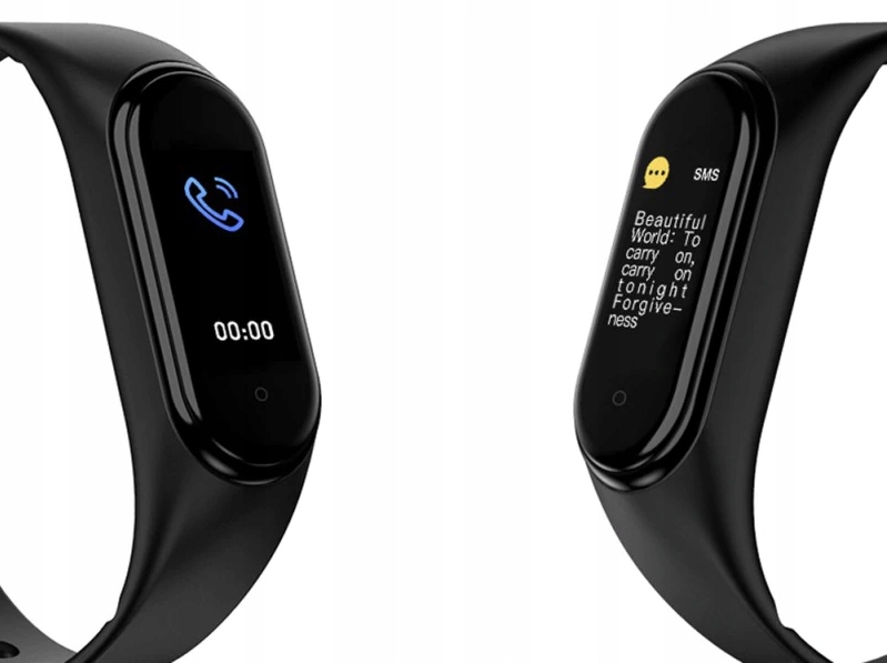 M5 PRO OPASKA SPORT SMARTWATCH SMARTBAND ZEGAREK Kolor czarny
